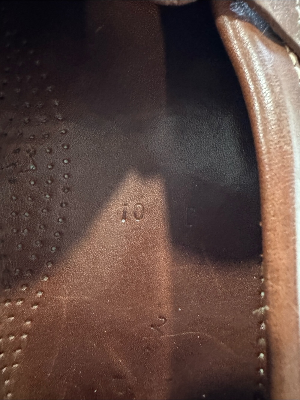 Cole Haan Brown Leather Penny Loafers Slip On Shoes Men Size 10 D - Picture 12 of 13